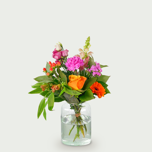 Bouquet mixed flowers klein